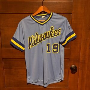 Milwaukee Blue and Yellow Jersey